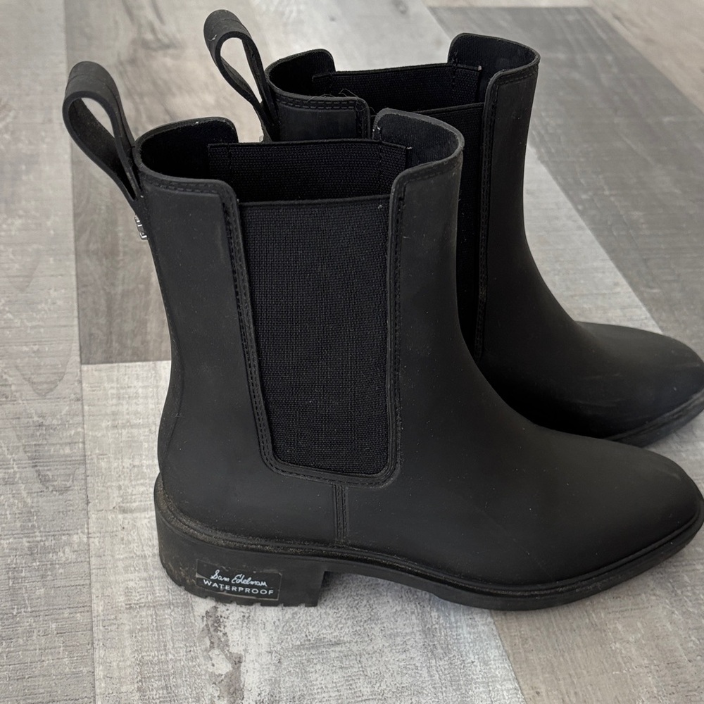 Sam Edelman Black Ankle Booties